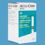 Accu-Chek Active vércukorszintmérő tesztcsík