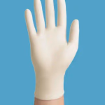 easyCARE púdermentes orvosi kesztyű - fehér - latex - XL thumbnail 2