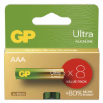 GP Ultra Alkáli elem - Micro - LR03 (AAA) - 8db/bliszter thumbnail 3