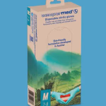 Sempermed Retail Green kesztyű - púdermentes - zöld - nitril - L