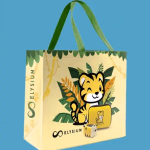 Elysium tigris bevásárlótáska - 40 x 30 x 17 cm