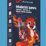 Elysium inhalációs kamra csecsemő-, gyermek- és felnőtt méretű maszkkal - Sárkány thumbnail 3