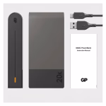 GP Powerbank M2+ Series, 20 000 mAh, 22,5 W, szürke thumbnail 4
