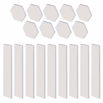 GoSmart LED lámpatest Lines fehér, 9 részből álló, 34 W, RGBIC dimmelhető, WiFi thumbnail 2