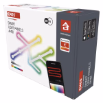 GoSmart LED lámpatest Lines fehér, 9 részből álló, 34 W, RGBIC dimmelhető, WiFi thumbnail 6