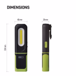 EMOS Akkumlátoros LED szerelőlámpa, 330 lm, 1200mAh thumbnail 2