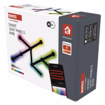 GoSmart LED-es lámpatest Lines fekete, 9 részből álló, 34 W, RGBIC dimmelhető, WiFi thumbnail 6