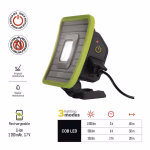 EMOS Akkumulátoros COB LED szerelőlámpa 1000lm, IP44, 2.200 mAh thumbnail 4