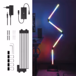 GoSmart LED állólámpa, fekete, 175 cm, meleg fehér / RGBIC WiFi thumbnail 4