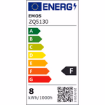 EMOS LED izzó Classic A60-körte / E27 / 7,3 W (50 W) / 645 lm / meleg fehér thumbnail 5