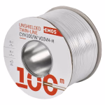 EMOS Hangfalkábel 2*1.00mm fehér, 100 méteres kiszerelés thumbnail 1