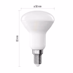 EMOS LED izzó Classic R50 / E14 / 4,2 W (40 W) / 470 lm / Meleg fehér thumbnail 3