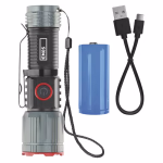 EMOS LED tölthető fém zseblámpa 300 lm, 700 mAh thumbnail 3