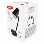 EMOS Tara LED asztali lámpa, fekete thumbnail 3