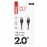 EMOS USB kábel 2.0 A – A csatlakozó 2m thumbnail 3