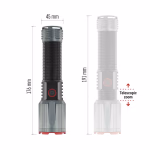 EMOS LED tölthető fém zseblámpa 3000 lm, 5000 mAh thumbnail 2