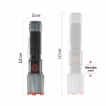 EMOS LED tölthető fém zseblámpa 1200 lm, 2200 mAh thumbnail 3