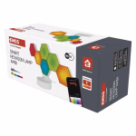 GoSmart LED asztali lámpa Hexagon fehér, 6 részből álló, RGBIC dimmelhető, WiFi thumbnail 3