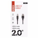 EMOS USB kábel 2.0 A – B csatlakozó 2m thumbnail 3