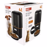 Pet Care állateledel adagoló, 4 L, fekete thumbnail 1