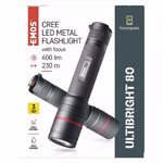 EMOS ULTIBRIGHT 80 CREE LED tölthető fém zseblámpa 600lm, IP65 thumbnail 11