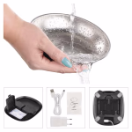 Pet Care állateledel adagoló, 4 L, fekete thumbnail 7