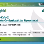 BERIGHT AllTest CE1434  elülső orrüreges Covid19 antigén gyorsteszt, önellenőrzésre alkalmas, 1 db tesztkészlet OGYÉI-HU/CA01/6877/22 thumbnail 1