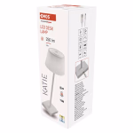 LED Dimmelhető újratölthető lámpa KATIE 4W/10V 1800mAh IP44 CRI 90 fehér thumbnail 3