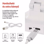 EMOS AMY LED asztali lámpa, újratölthető, 200 lm thumbnail 5