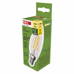 LED izzó Filament gyertya A CLASS/ E14 / 3,8 W (60 W) / 806 lm / Meleg fehér thumbnail 1