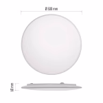 EMOS LED felületre szerelhető lámpatest ALVI 36W 140-2880lm dimmelhető, állítható színhőmérséklet thumbnail 3