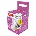 EMOS LED izzó Classic MR16 ezüst/ GU10 / 3 W (32 W) / 345 lm / Természetes fehér thumbnail 2