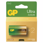 GP Ultra Alkáli elem - Góliát LR20 (D) - 2db/bliszter thumbnail 2