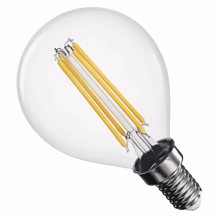 EMOS LED izzó Filament Mini Globe / E14 / 1,8 W (25 W) / 250 lm / Meleg fehér - Image 1 of 3