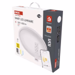 GoSmart LED felületre szerelhető lámpatest, kör alakú, 30W, 1800 lm, RGB, dimmelhető, Wi-Fi thumbnail 3