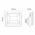 EMOS LED reflektor Ilio 10.5W 950lm IP65, természetes fehér thumbnail 6