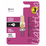 EMOS LED izzó Classic JC / G4 / 1,9 W (21 W) / 200 lm / természetes fehér thumbnail 4
