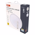EMOS LED felületre szerelhető lámpatest LIVI 40 cm, 30W, 1800 lm, hideg-meleg fehér, távirányító, dimmelhető thumbnail 3