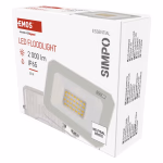 Emos LED reflektor SIMPO, fehér, 20W, 2000 lm, természetes fehér, IP65 thumbnail 1