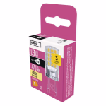 EMOS LED izzó Classic JC / G9 / 4 W (40 W) / 470 lm / meleg fehér thumbnail 1