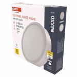EMOS LED felületre szerelhető lámpatest NEXXO, kör, fehér, 21W, állítható színhőmérséklet