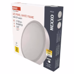 EMOS LED felületre szerelhető lámpatest NEXXO, kör, fehér, 28,5W, állítható színhőmérséklet
