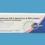 Ecotest RSV + Covid + Influenza A-B kombó + Adenovírus  antigén orrlyukas PROFESSZIONÁLIS automata tollteszt thumbnail 4