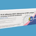 Ecotest RSV + Covid + Influenza A-B kombó + Adenovírus  antigén orrlyukas PROFESSZIONÁLIS automata tollteszt thumbnail 3