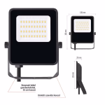 VISIO LED reflektor 20W természetes fehér thumbnail 3