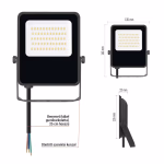 VISIO LED reflektor 30W természetes fehér thumbnail 3