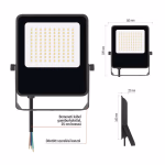 VISIO LED reflektor 50 W természetes fehér thumbnail 3