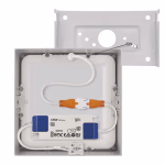 EMOS LED felületre szerelhető lámpatest NEXXO, négyzet, fehér, 7,6W, 680 lm, természetes fehér, IP20/IP40 thumbnail 4