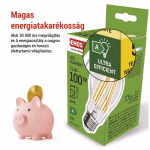 EMOS LED izzó Filament A60-körte A CLASS / E27 / 7,2 W (100 W) / 1521 lm / meleg fehér thumbnail 5