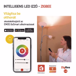 GoSmart LED izzó - A60-körte - E27 - 9W (60W) - 806 lm - RGB - dimmelhető - Zigbee thumbnail 6